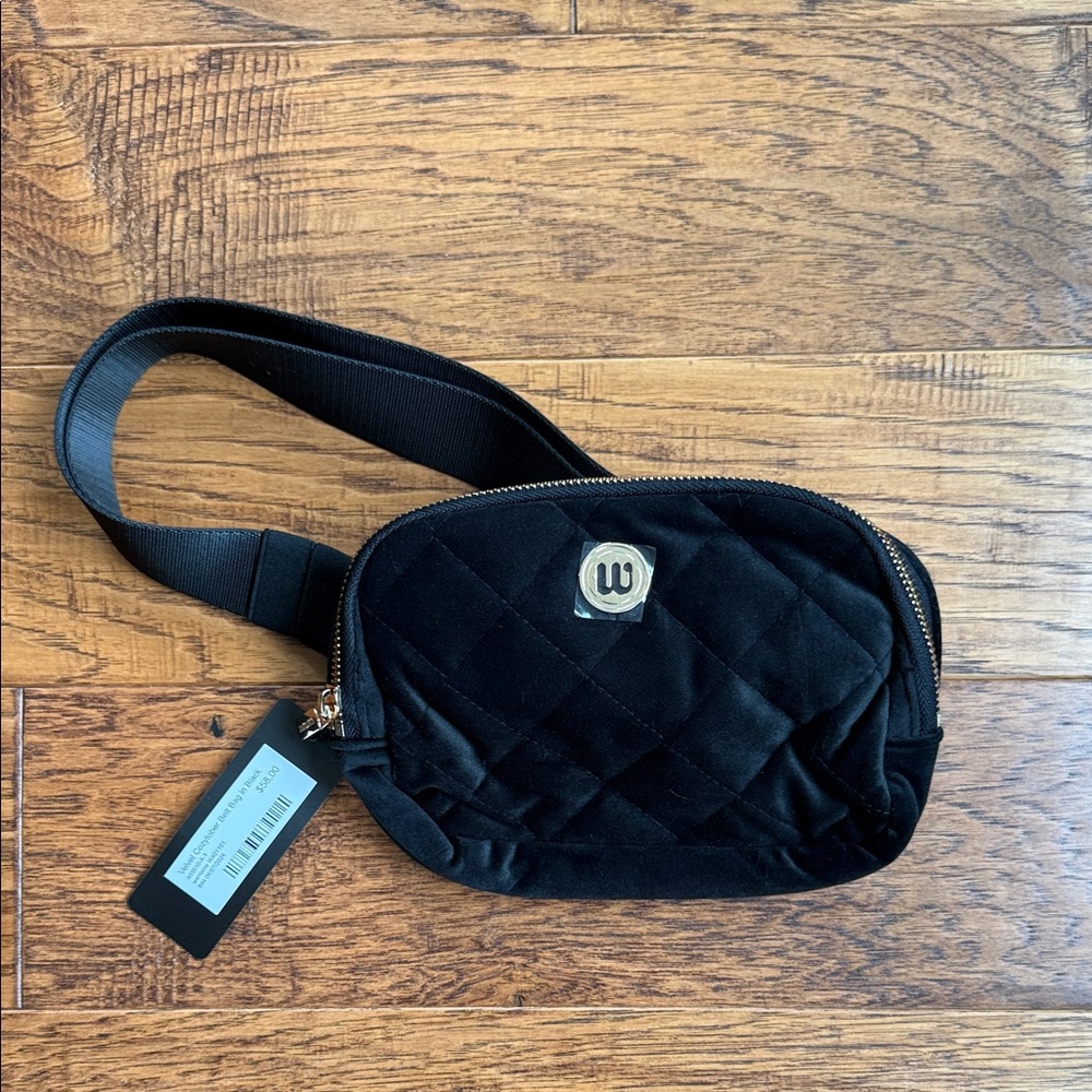Black Quilted Women's Bag